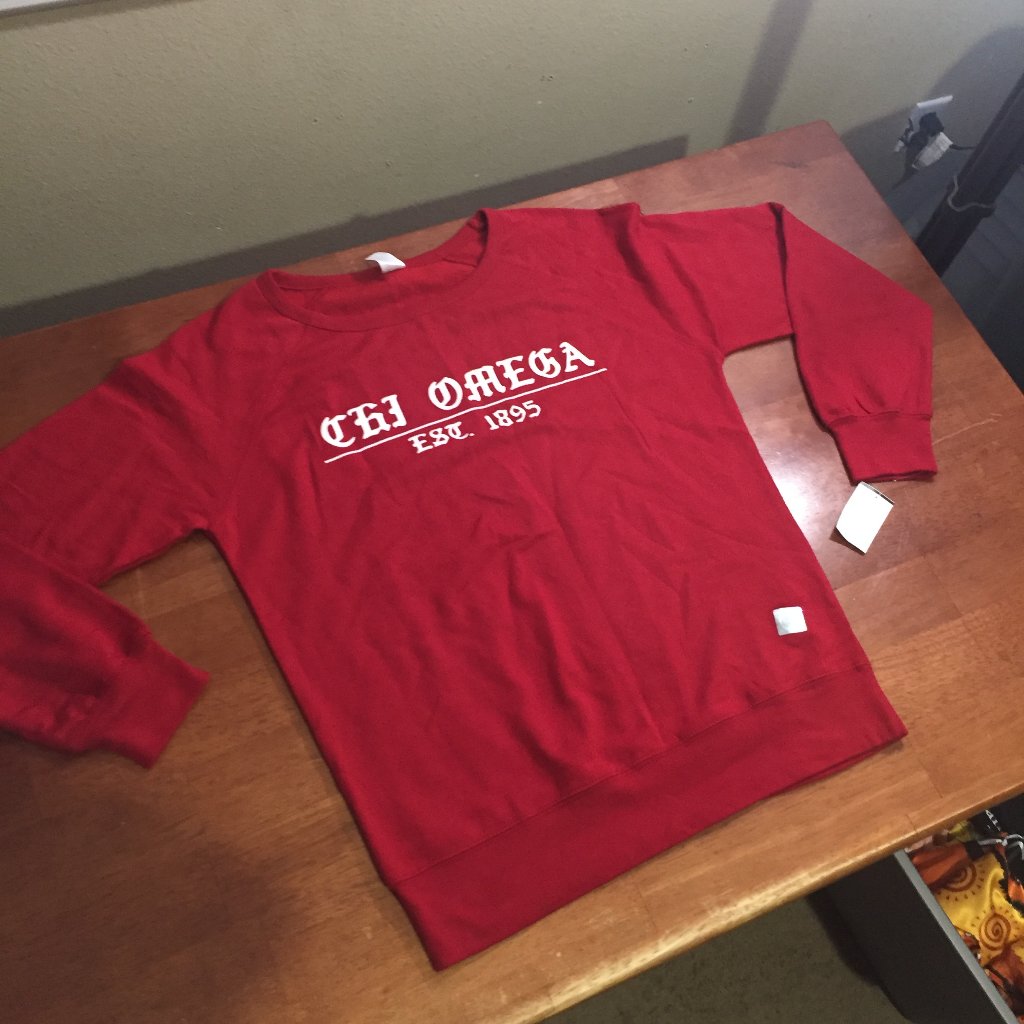 Officially Licensed Red Crewneck